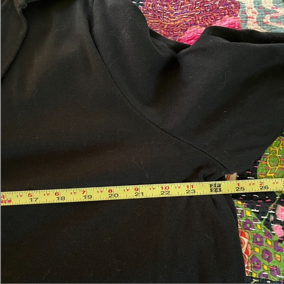 Super Deep V Neck Polo Style Mini Dress or Oversized Shirt - Picture 4 of 5